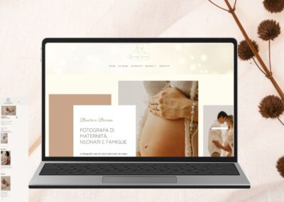 Sito Web per Fotografa Maternità
