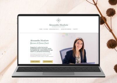 Sito web per Career Coach